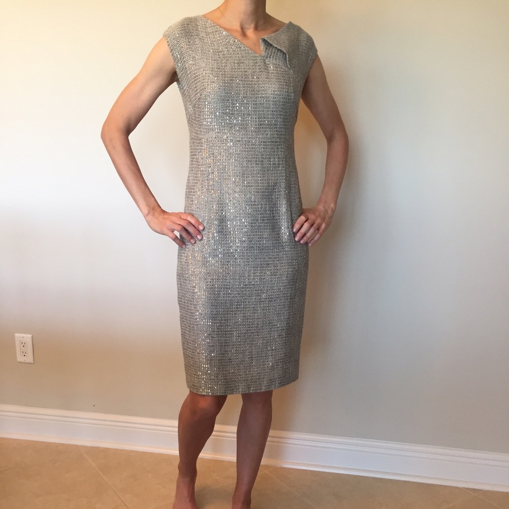 Escada sequin dress
